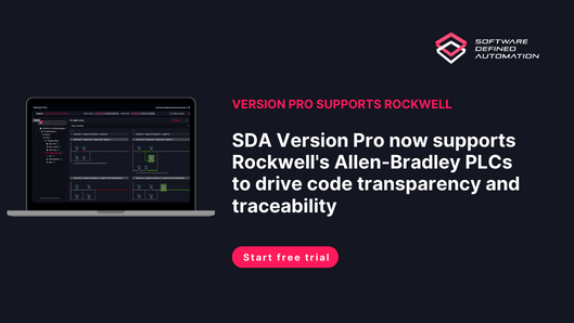 PLC code version control solution for Rockwell Allen-Bradley