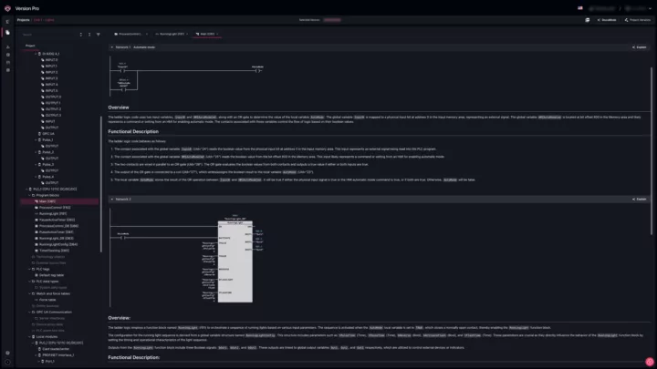 Factory Agent code helps educate new users about your PLCs