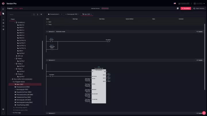 Factory Agent supports Structured Text and Ladder Logic